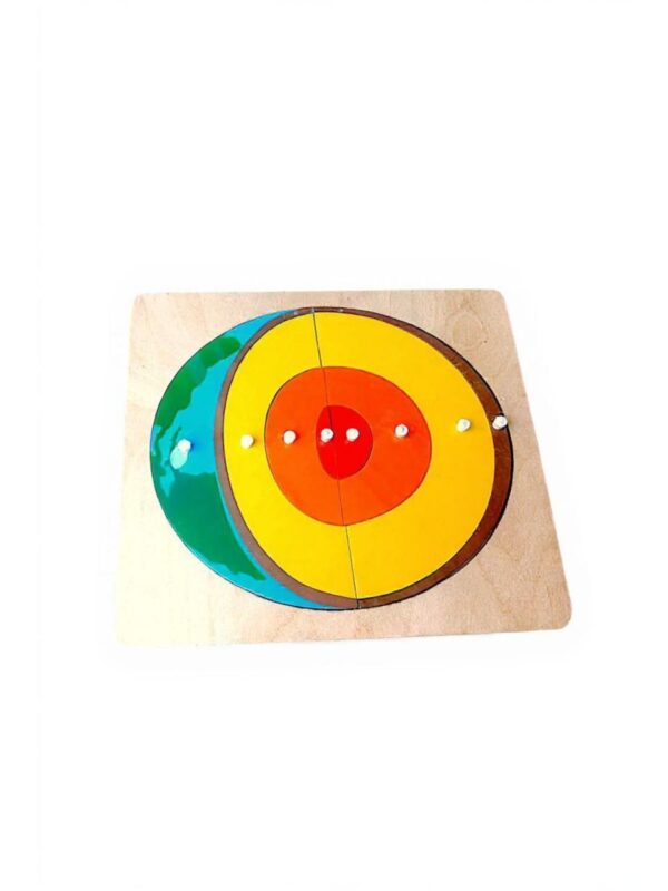 פאזל מבנה כדור הארץ