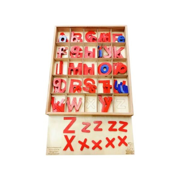 קופסת אותיות נעות אנגלית