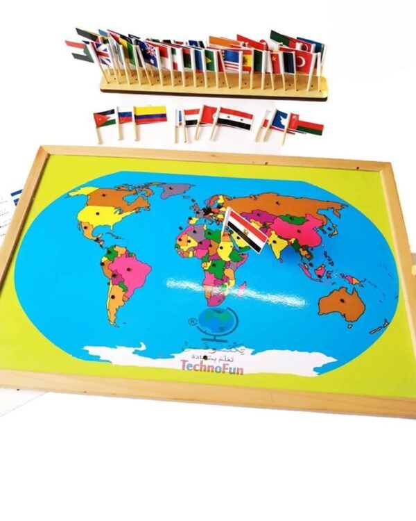 לוח אקטיבי דגלי העולם