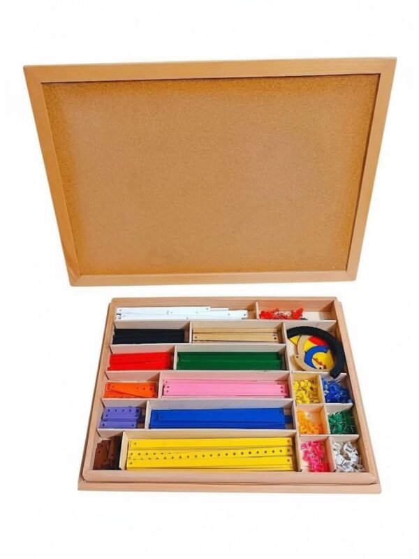 מקלות גאומטריה + לוח שעם