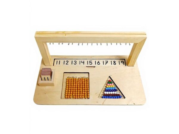 מתלה חרוזים 11-19 + חרוזים